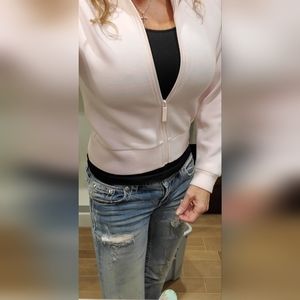 Catherine Malandrino Soft Pink Fitted Jacket Sz. All